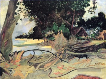 Paul Gauguin œuvres - L’arbre d’Hibiscus Paul Gauguin